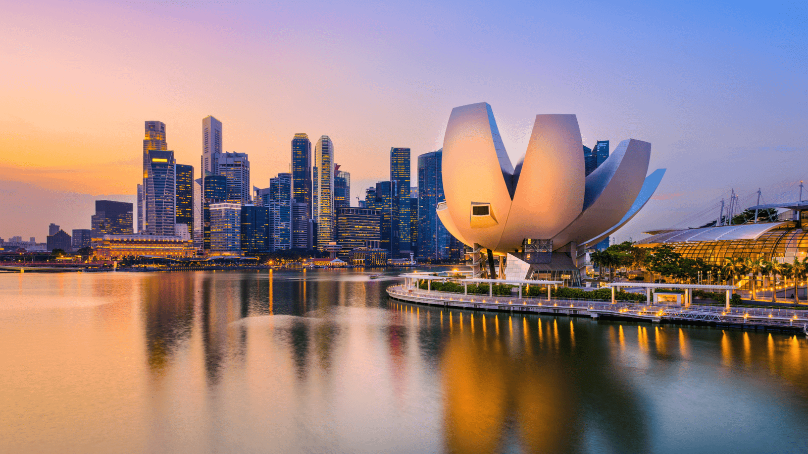Singapore Commercial Office Background